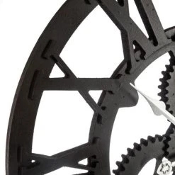 Meilleur prix 👍 Horloge Murale Vintage Mécanisme 45cm Noir 🧨 -ATMOSPHERA Shop unnamed file 3229