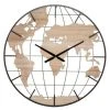 Le moins cher 🌟 Horloge Murale Design Monde 90cm Naturel 🛒
