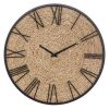 Coupon ⌛ Horloge Murale Déco En Paille Nico 50cm Beige ???? -ATMOSPHERA Shop unnamed file 3251