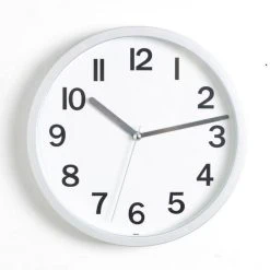 Meilleure vente 💯 Horloge Murale Colors 22cm Gris 🤩