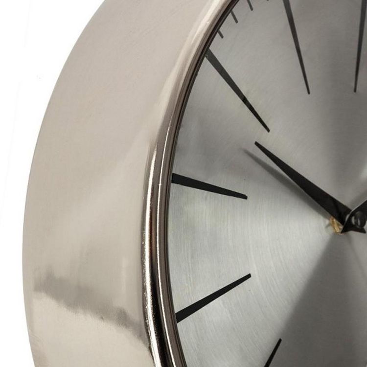 Horloge Murale Design Verre Bombé 30cm Argent Promo ???? Horloge Murale Design Verre Bombé 30cm Argent ???? -ATMOSPHERA Shop unnamed file 3257