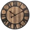 Bon marché 😀 Horloge Murale Vintage Tya 60cm Marron 😉 -ATMOSPHERA Shop unnamed file 3258