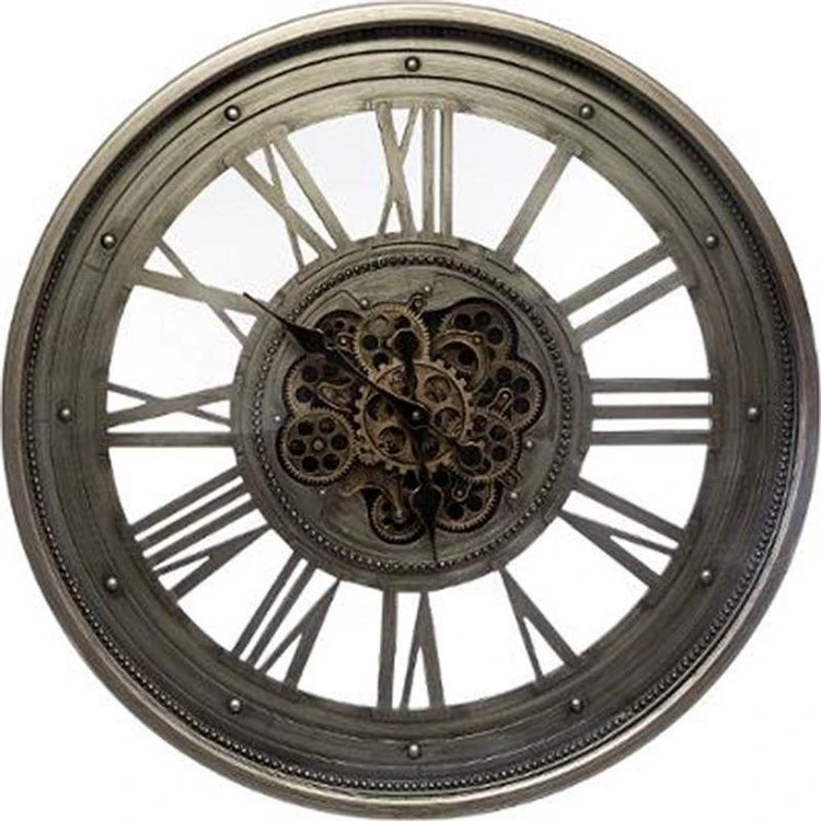 Meilleure affaire 🤩 Horloge Murale Design Mécanisme 80cm Gris ❤️ 3 Meilleure affaire 🤩 Horloge Murale Design Mécanisme 80cm Gris ❤️