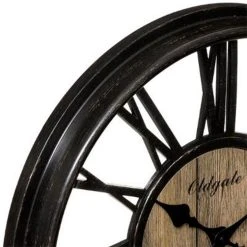 Promo 👏 Horloge Murale Vintage Liam 44cm Noir 🧨 -ATMOSPHERA Shop unnamed file 3266
