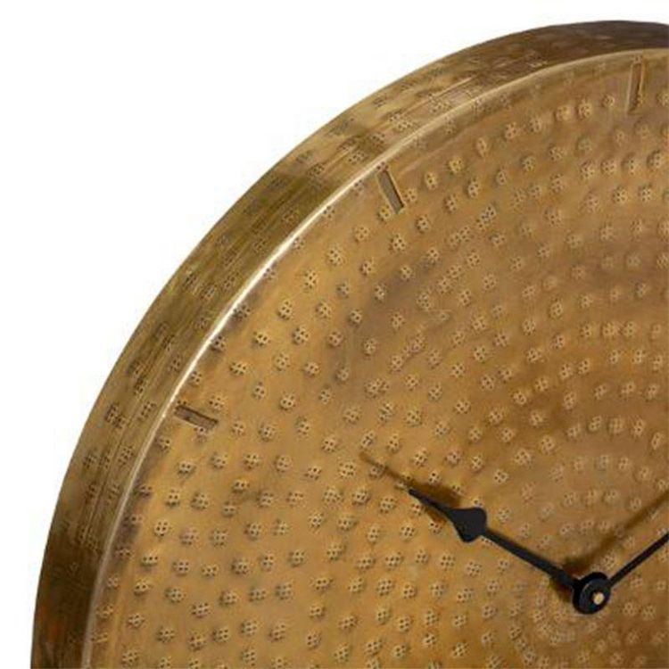 Meilleure vente ✔️ Horloge Murale En Métal Design Oasis 49cm Or ???? 4 Meilleure vente ✔️ Horloge Murale En Métal Design Oasis 49cm Or ???? – Image 2