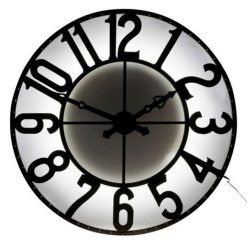 Acheter ⌛ Paris Prix Horloge Murale à Led Romains 105cm Marron ???? -ATMOSPHERA Shop unnamed file 3299