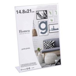 Promo ✔️ Paris Prix Chevalet Porte-Photo Display 15x21cm Transparent ????