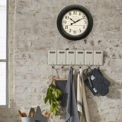 Le moins cher ❤️ Horloge Murale Déco En Verre Moulure 29cm Noir 🌟 7 Le moins cher ❤️ Horloge Murale Déco En Verre Moulure 29cm Noir 🌟 -ATMOSPHERA Shop unnamed file 3330