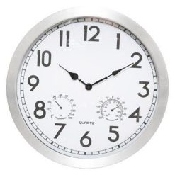 Tout neuf ???? Paris Prix Horloge Murale Design 'Silvester 40cm Argent ????