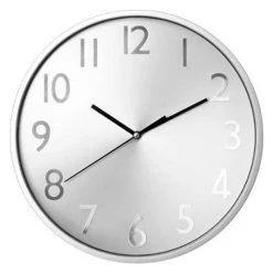 Les meilleures critiques de 🛒 Pendule Murale Métallik 30cm Argent 🌟