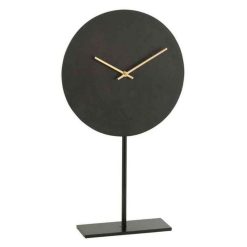 Coupon ⌛ Paris Prix Horloge Sur Pied En Métal Matia 41cm Noir ????