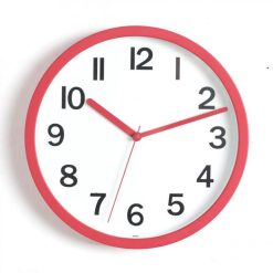 Top 10 ???? Horloge Murale Colors 22cm Rouge ????