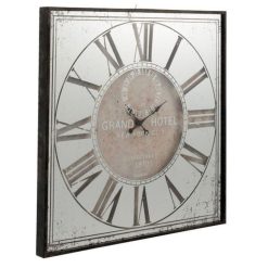Budget ???? Paris Prix Horloge Murale Déco Hôtel 99cm Gris ????