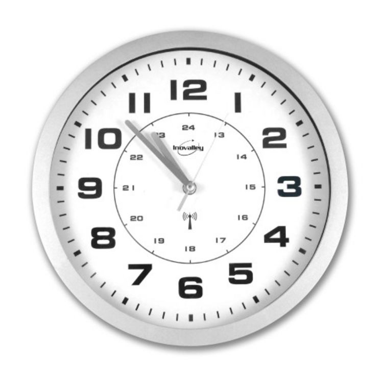 Magnetic land Horloge analogique radio-pilotée blanche Vente flash ???? Magnetic Land Horloge Analogique Radio-pilotée Blanche ???? -ATMOSPHERA Shop unnamed file 3438