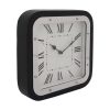 Grosses soldes ???? Paris Prix Horloge à Poser Vouman 28cm Argent & Noir ???? -ATMOSPHERA Shop unnamed file 3442