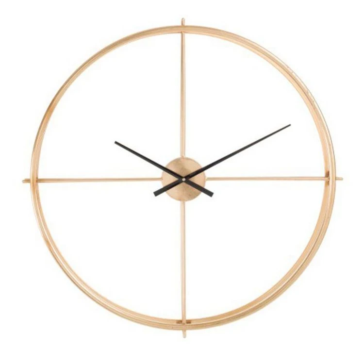Budget 💯 Paris Prix Horloge Murale Design En Métal Small 82cm Or 🛒 3 Budget 💯 Paris Prix Horloge Murale Design En Métal Small 82cm Or 🛒