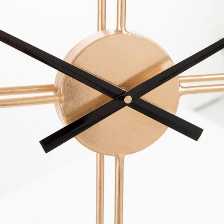 Budget 💯 Paris Prix Horloge Murale Design En Métal Small 82cm Or 🛒 4 Budget 💯 Paris Prix Horloge Murale Design En Métal Small 82cm Or 🛒 – Image 2