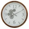 Remise 🛒 Paris Prix Horloge Murale Ronde Engrenage 52cm Blanc 😀 -ATMOSPHERA Shop unnamed file 3452