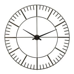 Top 10 ❤️ Paris Prix Horloge Murale Design Chiffres Romains 96cm Noir ????