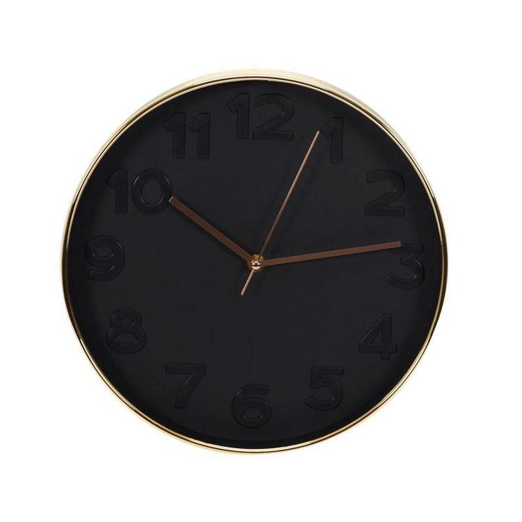 Paris Prix Horloge Murale Gold 30cm Noir & Cuivre Promo ???? Paris Prix Horloge Murale Gold 30cm Noir & Cuivre ???? -ATMOSPHERA Shop unnamed file 3459