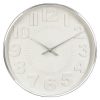 Tout neuf ???? Horloge Murale Contemporain 40cm Argent ???? 1 Tout neuf ???? Horloge Murale Contemporain 40cm Argent ???? -ATMOSPHERA Shop unnamed file 3478