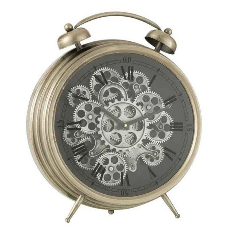 Meilleur prix 😀 Paris Prix Réveil à Poser Vintage Mécanisme 47cm Argent ❤️ 3 Meilleur prix 😀 Paris Prix Réveil à Poser Vintage Mécanisme 47cm Argent ❤️