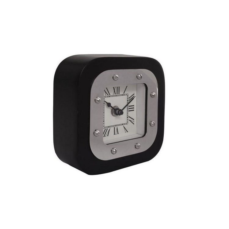 Paris Prix Horloge à Poser Vouman 14cm Argent & Noir Top 10 ???? Paris Prix Horloge à Poser Vouman 14cm Argent & Noir ???? -ATMOSPHERA Shop unnamed file 3495