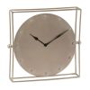 Sortie ???? Paris Prix Horloge à Poser Orientable Rétro 33cm Argent ✨ -ATMOSPHERA Shop unnamed file 3507