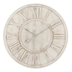 Nouveau ✨ Paris Prix Horloge Murale Vintage Romains 58cm Blanc ❤️