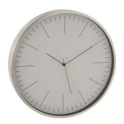 Offres 💯 Paris Prix Horloge Murale Design Ronde Gerbert 41cm Gris 😍
