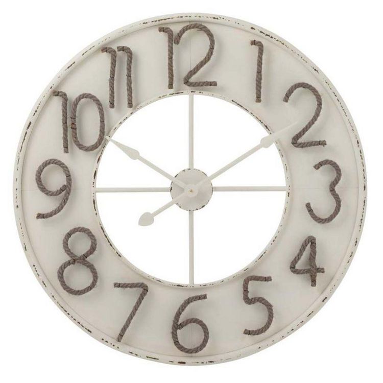 Paris Prix Horloge Murale Design Chiffres Corde 60cm Naturel Meilleure affaire ???? Paris Prix Horloge Murale Design Chiffres Corde 60cm Naturel ???? -ATMOSPHERA Shop unnamed file 3561