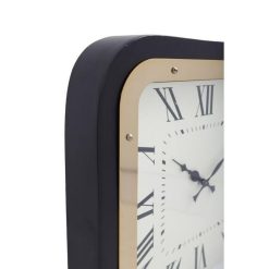 Nouveau ❤️ Paris Prix Horloge à Poser Vouman 40cm Or & Noir ❤️ -ATMOSPHERA Shop unnamed file 3572