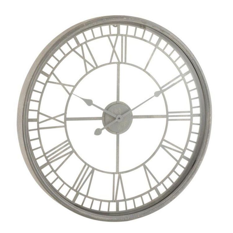 Paris Prix Horloge Murale Design Métal & Verre 67cm Gris Sortie ???? Paris Prix Horloge Murale Design Métal & Verre 67cm Gris ???? -ATMOSPHERA Shop unnamed file 3573