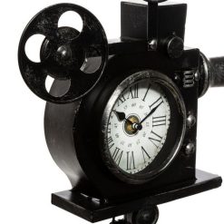 Tout neuf ???? Pendule à Poser Design Métal Camera 53cm Noir ⭐ -ATMOSPHERA Shop unnamed file 3584