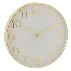 Meilleur prix ❤️ Paris Prix Horloge Murale Design Gahy 40cm Or ❤️