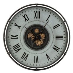 Coupon ???? Paris Prix Horloge Murale Ronde Romano 109cm Noir â