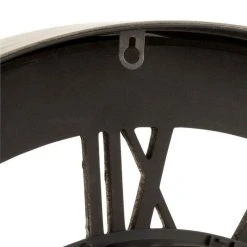 Sortie ⌛ Paris Prix Horloge Murale En Métal Mécanisme 60cm Gris 🔥 -ATMOSPHERA Shop unnamed file 3607