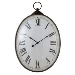 Acheter ???? Paris Prix Horloge Murale Ovale Gousso 102cm Noir ????
