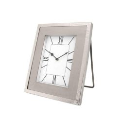 Tout neuf ⭐ Paris Prix Horloge à Poser à Quartz Moments 27cm Argent ????