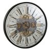 Bon marché ⭐ Paris Prix Horloge Murale Chiffres Romains Miroir 78cm Noir ???? -ATMOSPHERA Shop unnamed file 3621