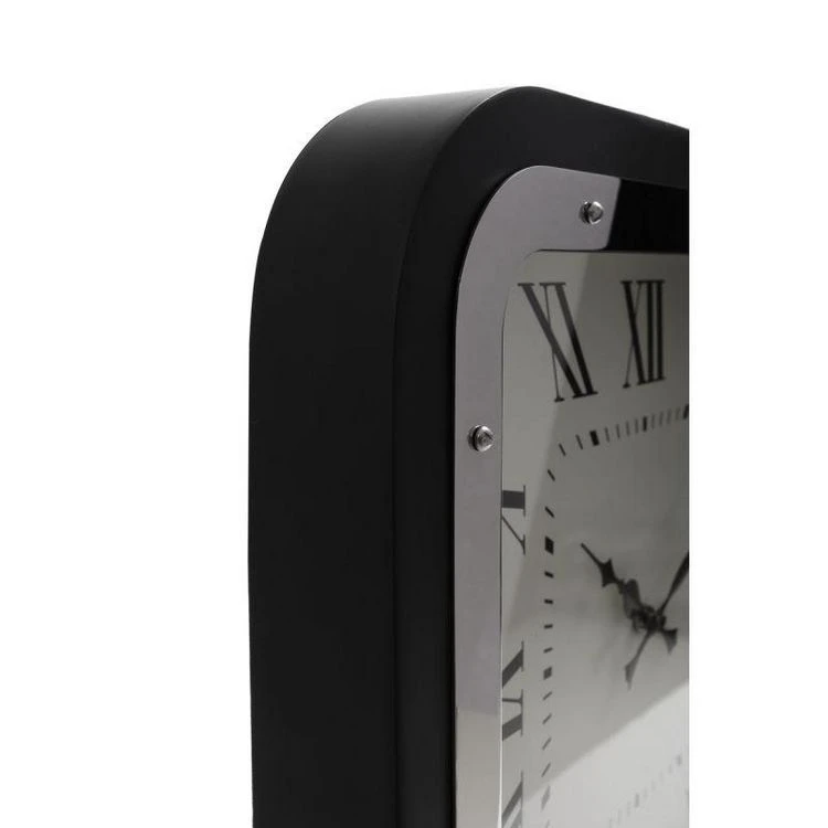 Meilleure affaire 🔔 Paris Prix Horloge à Poser Vouman 40cm Argent & Noir 👏 4 Meilleure affaire 🔔 Paris Prix Horloge à Poser Vouman 40cm Argent & Noir 👏 – Image 2