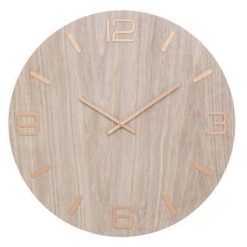 Coupon â Horloge Murale DĂ©co Fresh Vibes 50cm Beige ????