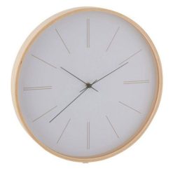 Vente flash â€ïž Paris Prix Horloge Murale En Bois Chris 40cm Naturel ????