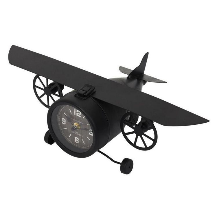 Paris Prix Horloge à Poser Avion Vintage 47cm Noir Budget ???? Paris Prix Horloge à Poser Avion Vintage 47cm Noir ???? -ATMOSPHERA Shop unnamed file 3649