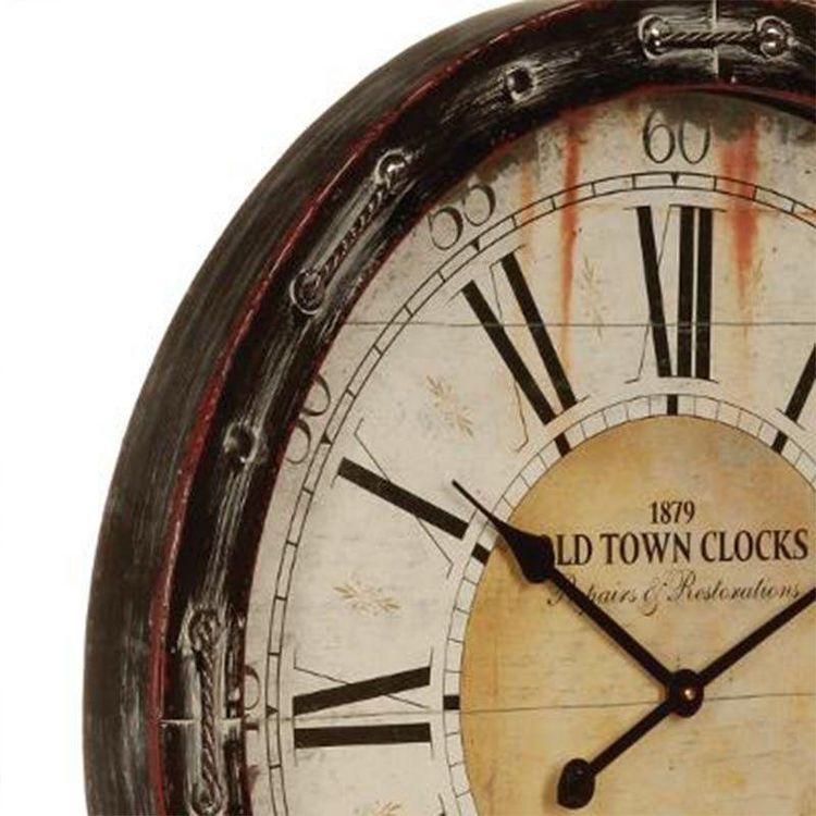 Le moins cher ???? Pendule Métal Corde 68cm Marron ???? 4 Le moins cher ???? Pendule Métal Corde 68cm Marron ???? – Image 2