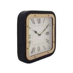 Le moins cher 😍 Paris Prix Horloge à Poser Vouman 28cm Or & Noir 🌟