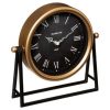 Meilleure vente ???? Horloge à Poser En Métal Luca 27cm Noir ???? 2 Meilleure vente ???? Horloge à Poser En Métal Luca 27cm Noir ???? -ATMOSPHERA Shop unnamed file 3686