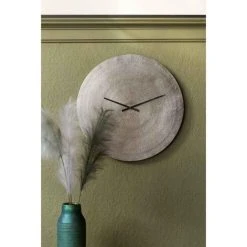 Meilleur prix 👍 Paris Prix Horloge Murale En Métal Matia 38cm Argent 😉 -ATMOSPHERA Shop unnamed file 3710