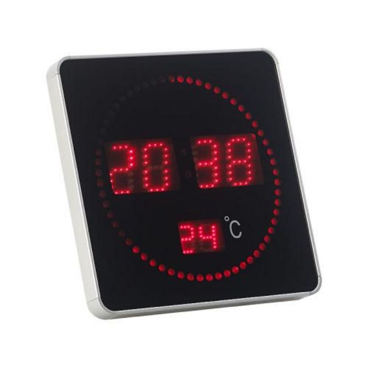 Magnetic land Horloge digitale radio-pilotée ROUGE avec température Tout neuf ???? Magnetic Land Horloge Digitale Radio-pilotée ROUGE Avec Température ???? -ATMOSPHERA Shop unnamed file 3715