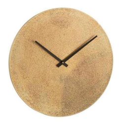 Budget ???? Paris Prix Horloge Murale En Métal Matia 38cm Or ⌛